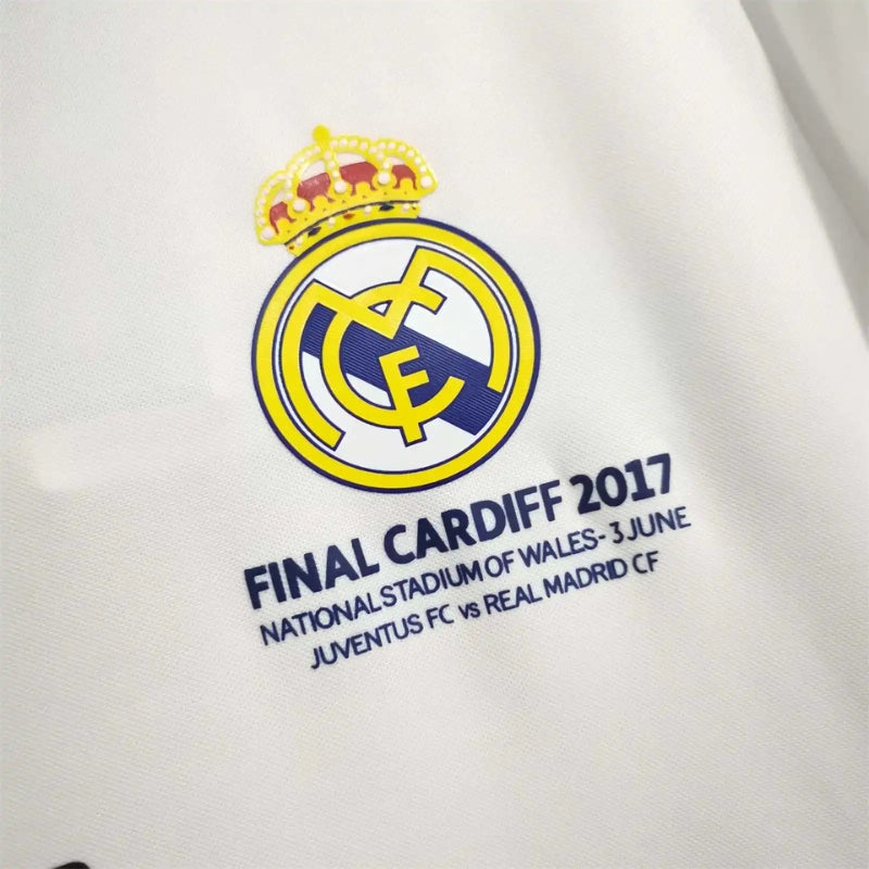 Cristiano Ronaldo #7 Real Madrid 2017 Champions League Final Jersey Long Sleeve