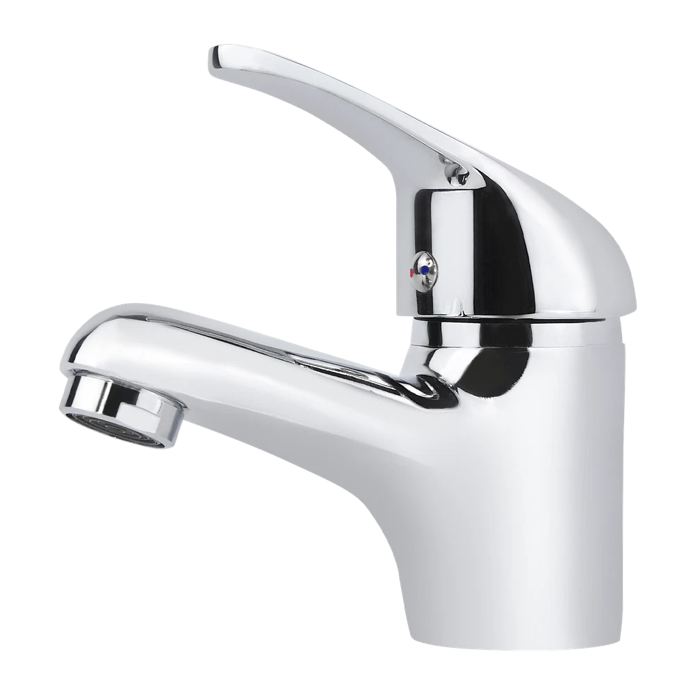 2026 Modern Bathroom Taps Basin Sink Mono Mixer Chrome Cloakroom Tap with Waste