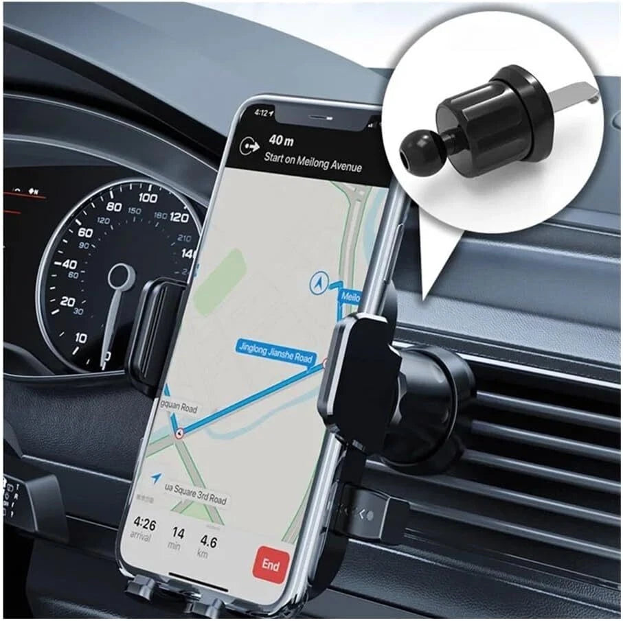 Car Vent Phone Holder - 360° Rotatable Mobile Bracket Mount for Cell Phones UK