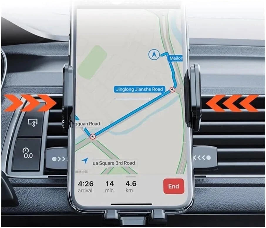 Car Vent Phone Holder - 360° Rotatable Mobile Bracket Mount for Cell Phones UK