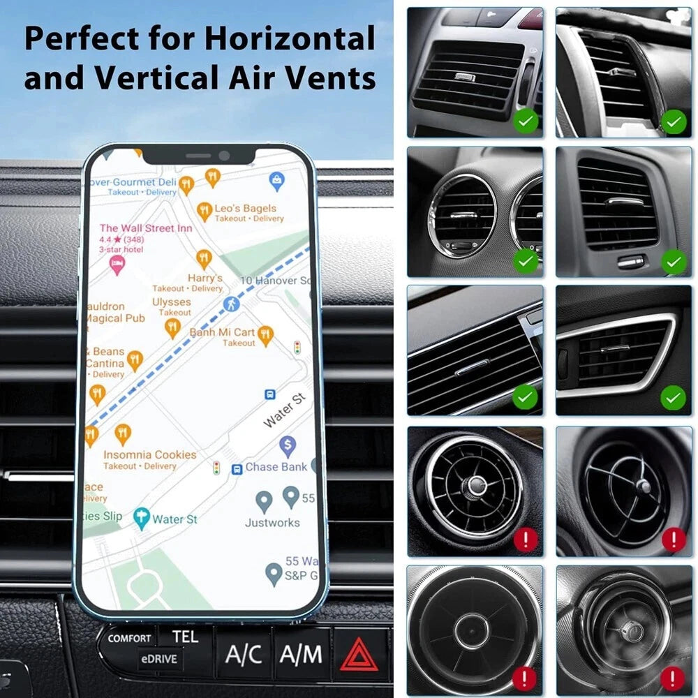 Car Vent Phone Holder - 360° Rotatable Mobile Bracket Mount for Cell Phones UK
