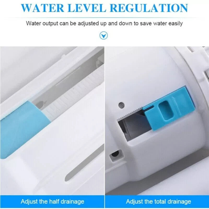 Universal Bathroom Cistern Repair Kit Toilet Dual Push Flush System Tool Set UK