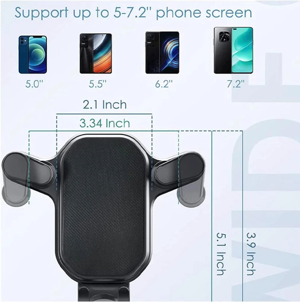 360° Universal Air Vent Mobile Phone Holder In Car Stand Cradle Mount iPhone