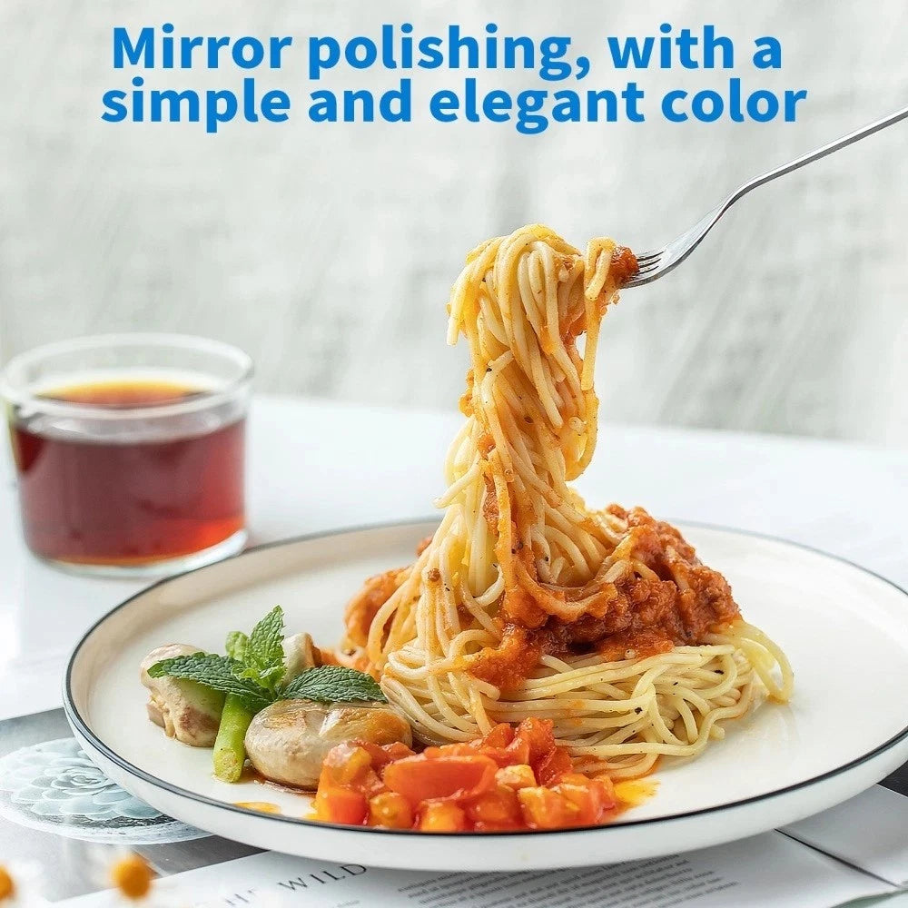 30X Cutlery Dinner Set Stainless Steel High Grade Tableware Fork Tea Spoons Tool